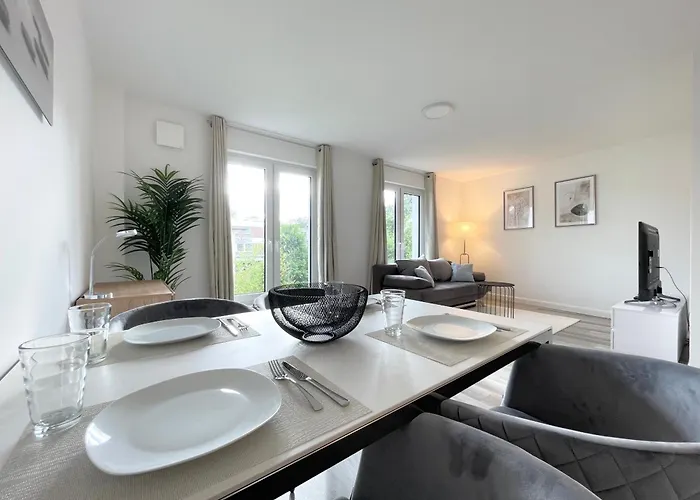 Apartment Moderne-neubauwohnungen Mit Kostenlosen Parkplaetzen *